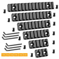 Anovo Single Picatinny Accessory Rail Set 3-5-7-9-11-13 Slots