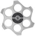 Smith & Wesson Cylinder 4 Pack with Stainless Steel finish and Nylon Sheath for Competiton and Recreation