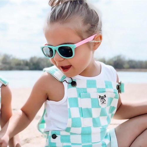 COASION Kids Polarized Sunglasses - Flexible TPEE Rubber Shades for Ages 3-9 | Stylish & Durable