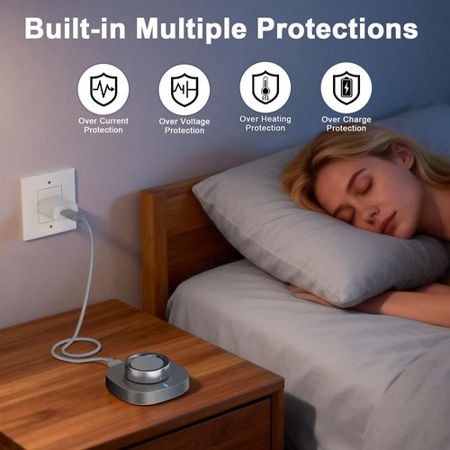 Vigamen Charger Compatible with Aura-Ring Gen 4 Size 8,Fast Safe Charging Dock and USB-C Cable,Silver Gray