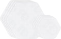 GEAR AID Tenacious Tape Hex - Peel-and-Stick Repair Patches for Outdoor Gear | 8 Clear Patches (4x2.5” & 4x1.5”)