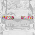 Foretra - Flowers Pattern Golf Cart Strap Sleeve – Protect Your Premium Golf Bag from Friction and Scuff Marks While Adding Style and Color to Your Setup (1)