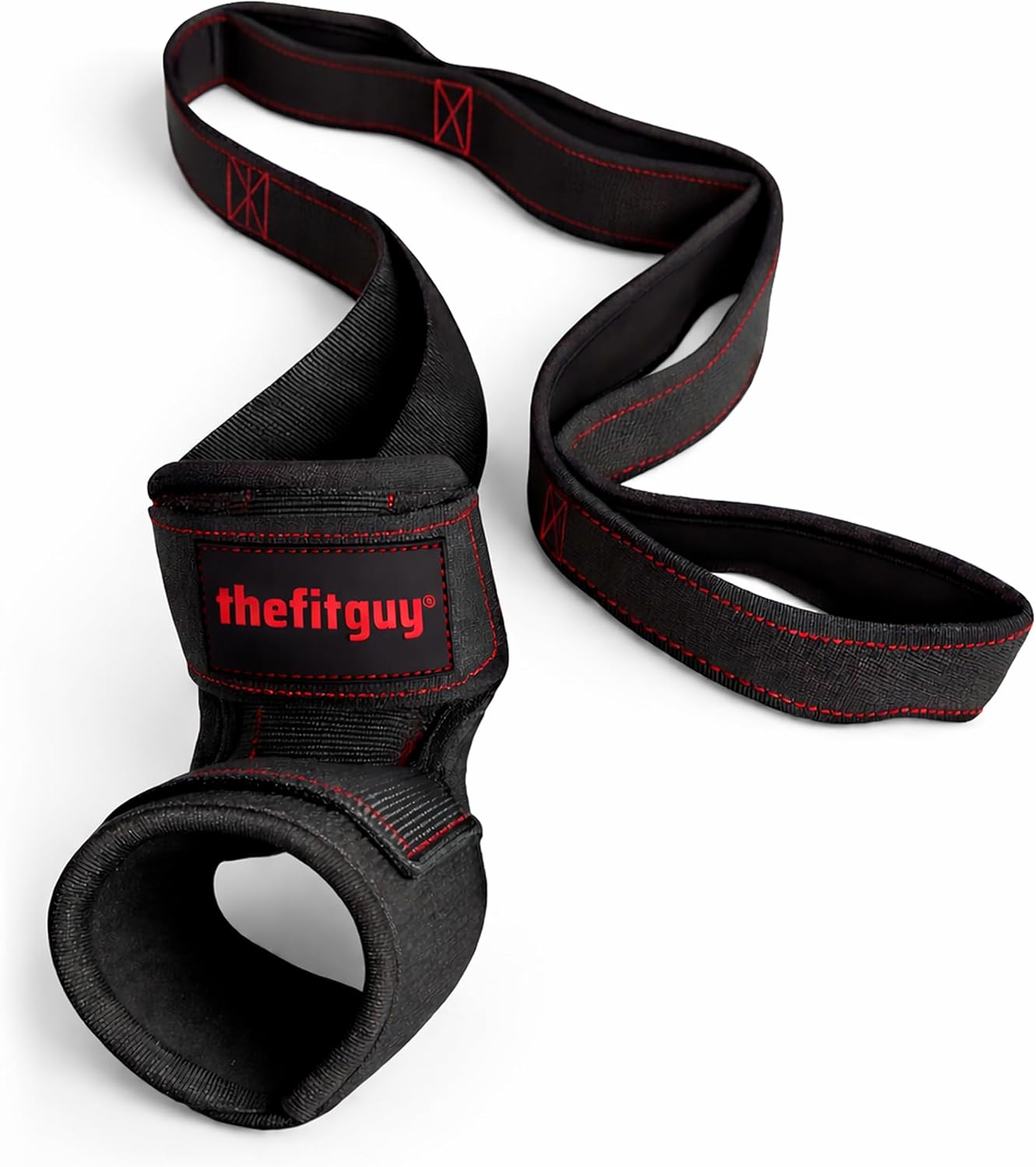 Quad Stretcher - Secure Quad Stretch Strap with Ankle Support | 4-Loop Stretch Band for Mobility & Recovery