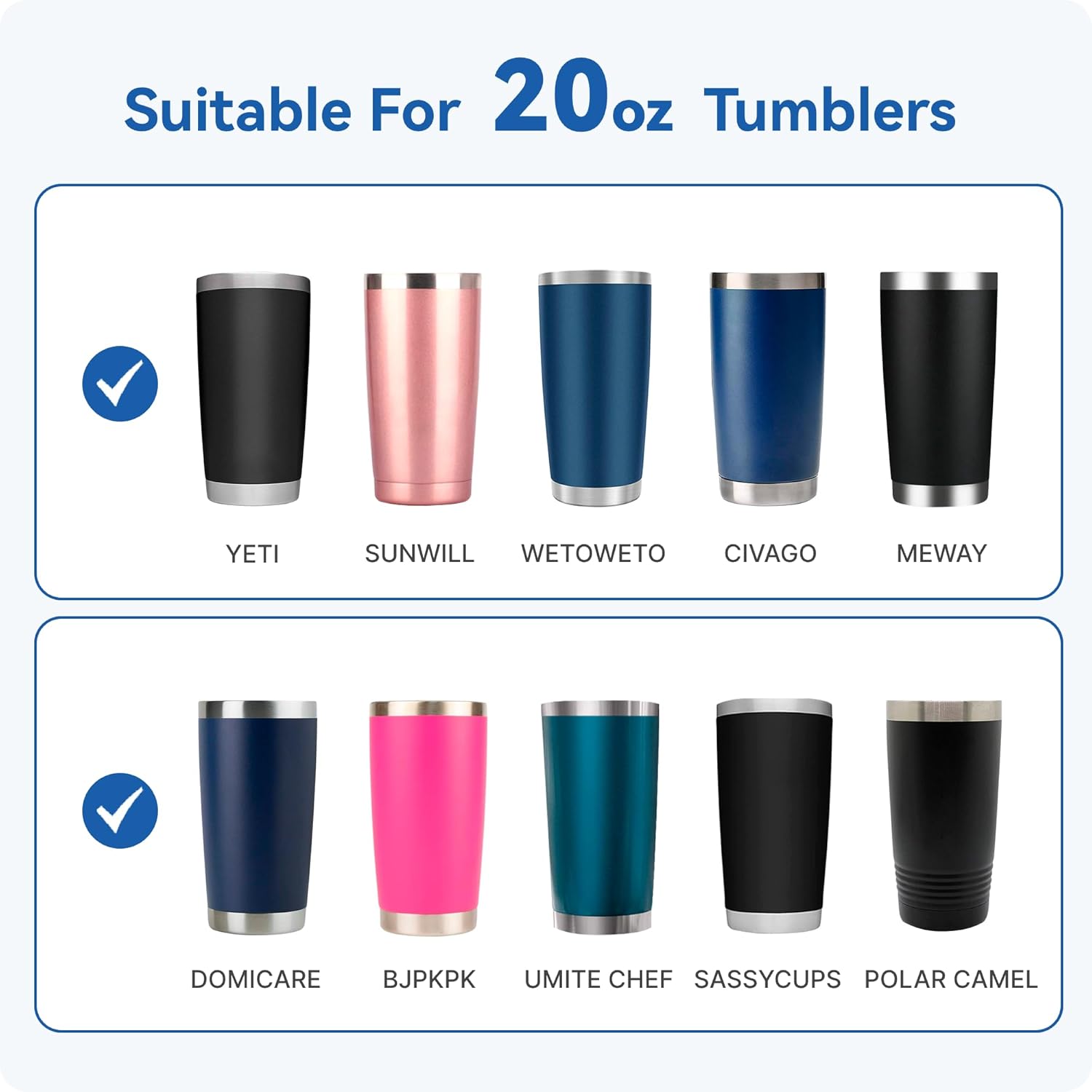 YETI 20 oz Tumbler Lids - Spill Proof, BPA-Free Replacement Lids for 10/24 oz Mugs & 10 oz Lowball