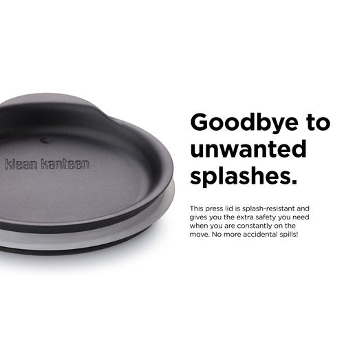 Klean Kanteen Tumbler Lid - Dishwasher-Safe, BPA-Free Lid for Tumblers - Premium Lid Replacement - Black