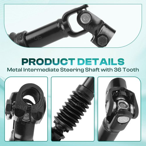 EZGO TXT Intermediate Steering Shaft Joint Assembly Golf Carts 2001-Up, 70580-G01