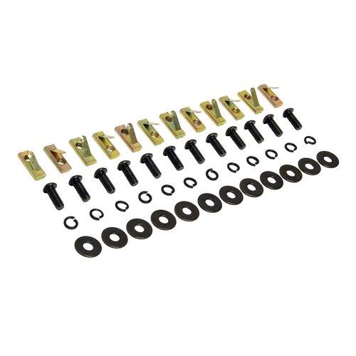 Westin 15-00095 T-Slot Nut Hardware Set for Mesa Roof Rack and EXP Truck Caps