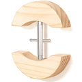 Upgraded Hat Stretcher for Fitted Hats, Adjustable Cowboy Hat Stretcher Fit All Caps - Wooden Heavy Duty of Cap Extender w. a Rotating Rod