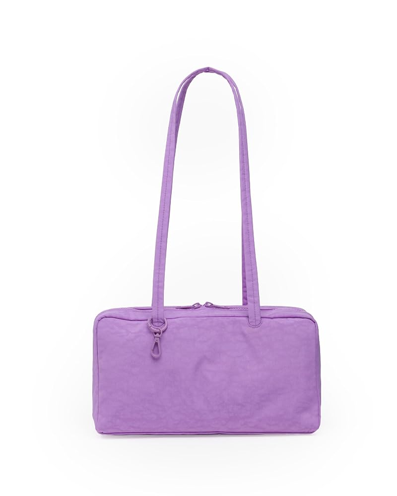 BAGGU Nylon Bowler Bag - Rose (Replacement Bowler Style, Recycled Nylon)