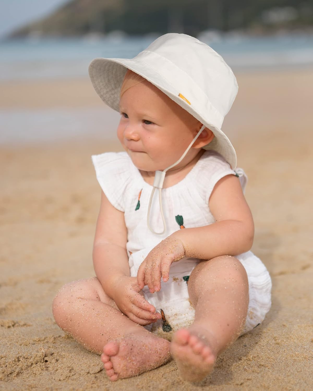 Skiennix Baby Sun Hat - Toddler Summer Bucket Hat for Boys & Girls | UV Protection, Cotton, Lightweight