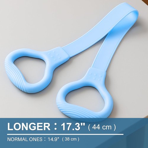 LEZER Figure 8 Resistance Band - Versatile Fitness Elastic Rope for Arm, Back, Chest & Shoulder Workouts | Ideal for Yoga & Pilates