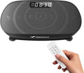 MERACH Vibration Plate - Curved Exercise Machine for Lymphatic Drainage & Weight Loss | LED Calorie Tracker