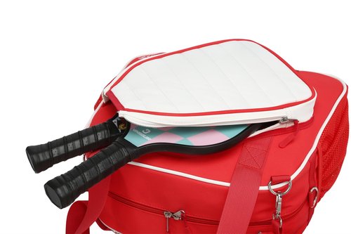 RAINBOW SMILE Crossbody Pickleball Bag with Ice Bag & Ball Bag 3-Piece Sets, Waterproof Pickle Ball Bag Tote Shoulder Bag