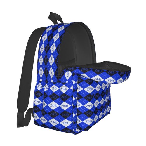 Ioiecock Sorority Zeta Backpack 17 ", Features Your Sorority'S Logo And Quotes For A Personalized Touch. This Unique And Customized Backpack Is Perfect For Jogging And Hiking