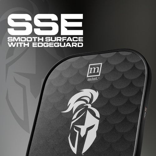 Mint Sport Movemint II Pickleball Paddle – T300 Carbon Fiber Face, 13mm Polypropylene Core, Midweight Cold Pressed Paddle for Speed, Control & Fast-Paced Competitive Play - USAPA Approved