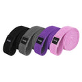 4 Pack Long Resistance Bands Set Fabric for Women Elastic Fitness Bands for Working Out Pull up Assist Exercise Resistance Bands for Men Women Butt and Legs for Home Gym