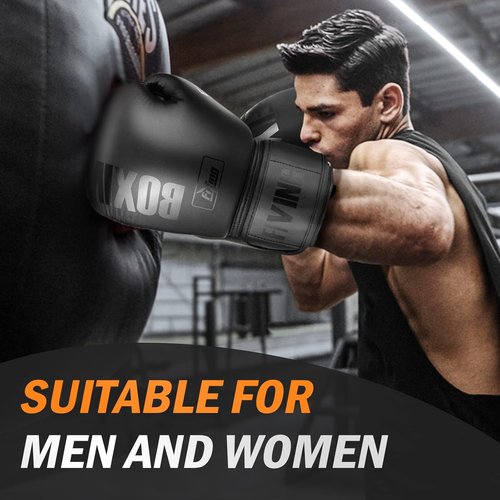 FIVING Boxing Gloves - Durable MMA & Kickboxing Gear for Men & Women | Heavy Bag Training
