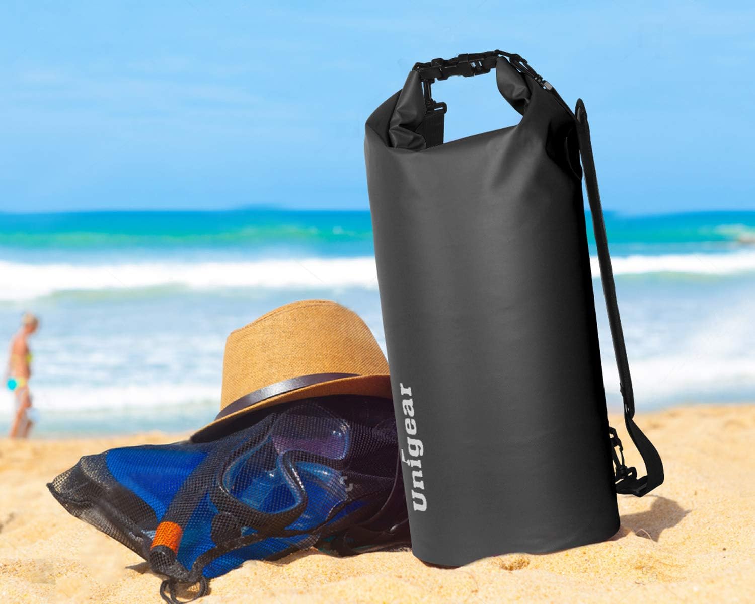 Unigear Waterproof Dry Bag - Lightweight Floating Design for Kayaking, Boating, Fishing | 2L to 40L Sizes