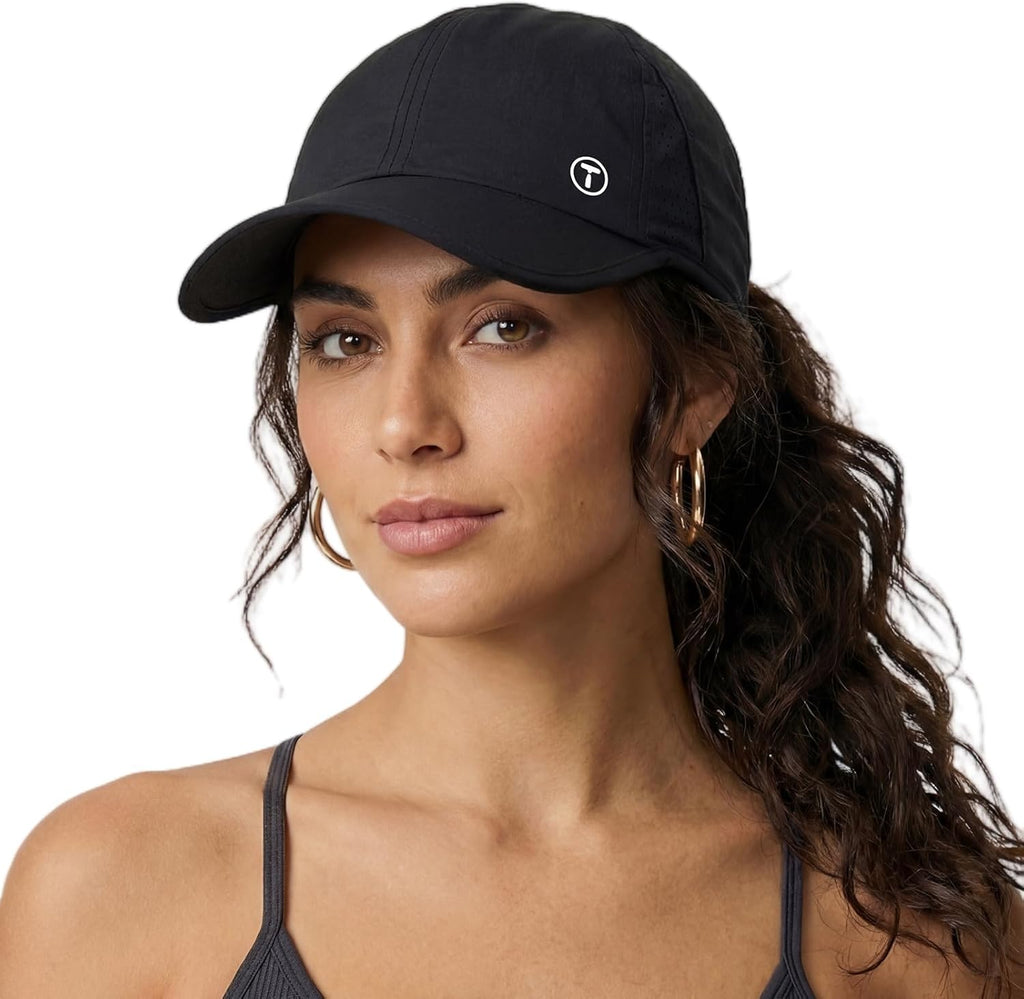 TOP-EX Cooling UV 50 High Ponytail Baseball Cap for Women - Breathable & Stylish for Running, Golf, Sports