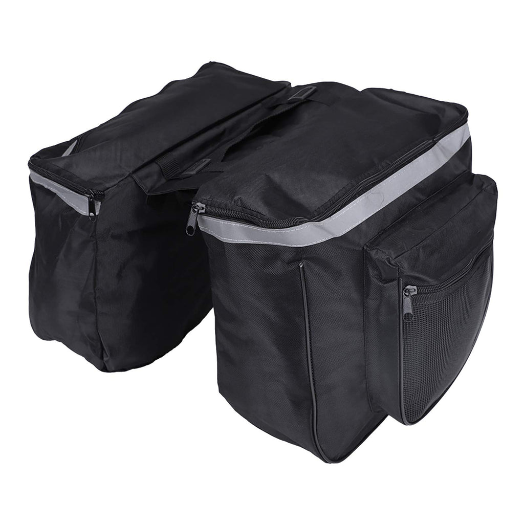Yuecoom Bicycle Panniers, Bike Bag, Bicycle Rack Bag Bike Rear Carrier, 25L Waterproof Mountain Road Bike Rack Rear Seat Tail Carrier Trunk Doubility Pannier Bag