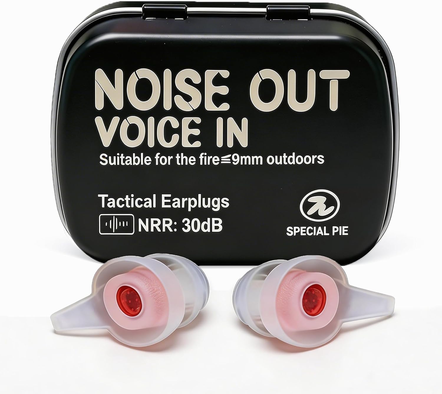 Regine Switzerland Shooting Ear Plugs - 30 dB NRR Impulse Noise Reduction | Reusable Silicone for Outdoor Shooting & Hunting