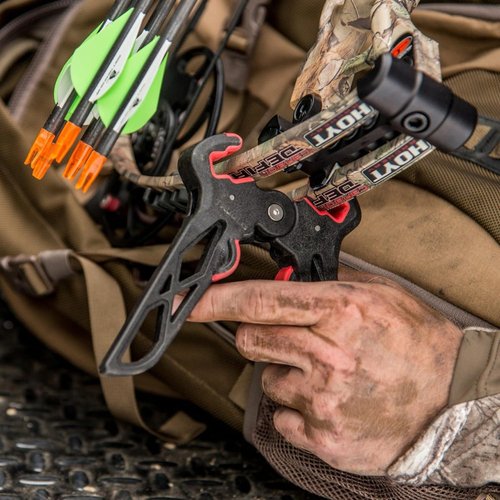 TRUGLO Bow Jack Lightweight Durable Portable Folding Bow Stand for Bowhunting - Mini Leg Length (5.8 in.); Wide Limb Width (up to 3.125 in.)