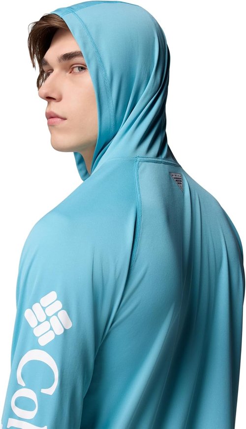 Columbia Men's Terminal Tackle Hoodie - Lightweight, Quick-Dry Fabric | Perfect for Outdoor Activities