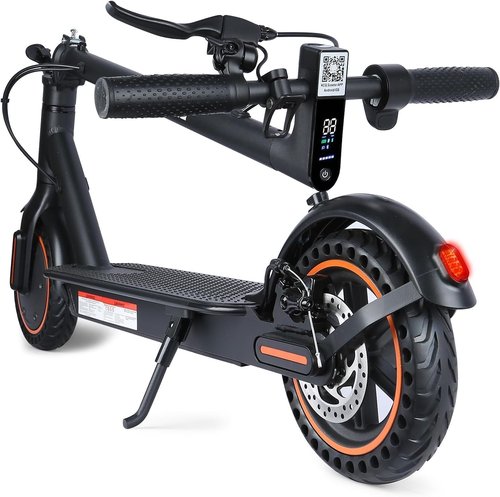 **Skiennix Electric Scooter for Adults - 350W Motor, 19MPH Max Speed, Portable & Foldable Design**