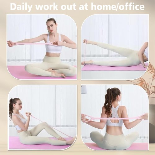 Figure 8 Fitness Resistance Band - Versatile Workout Bands for Arm, Back & Shoulder Training | Ideal for Yoga & Pilates