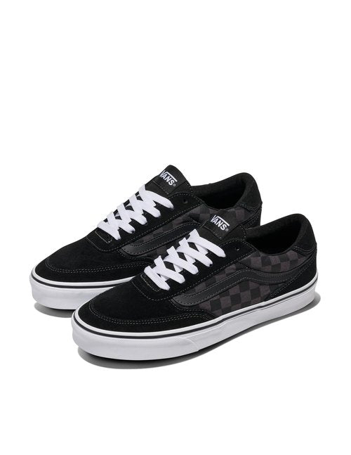 Vans Men's Brooklyn LS Shoe - Low-Top Fashion Sneakers for Casual Wear. Canvas Black/Asphalt. 13