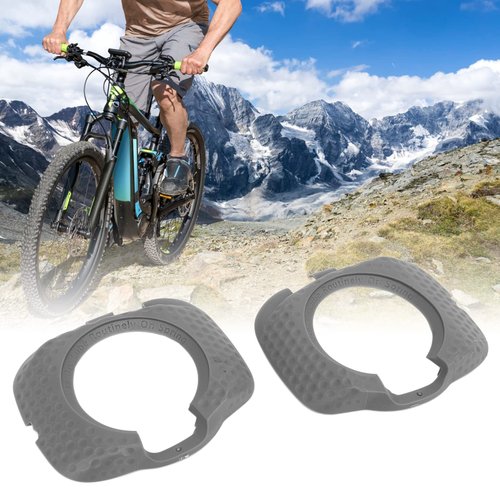 Drfeify Bicycle Pedal Cover, Quick Release Walkable Cycling Cleats Cover Lock Plate for Road Mountain Commuting Cyclists