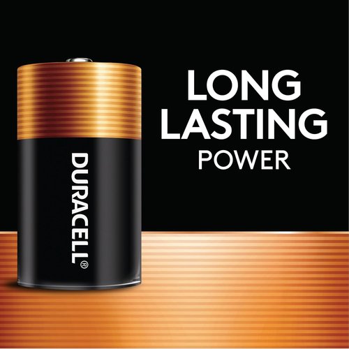 Duracell Coppertop C Batteries - Long-Lasting Power | 8 Count Pack for Household & Office Use