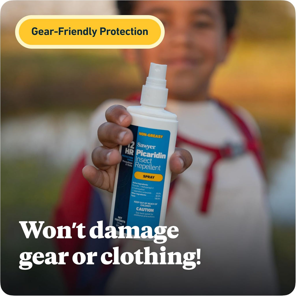 Sawyer Products SP543 Premium Insect Repellent with 20% Picaridin, Pump Spray, 3-Ounce,Clear