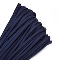 Whipmaker Cord - 3/16" Nylon Coreless Gutted 550 Paracord - Black 100 Feet Bundle