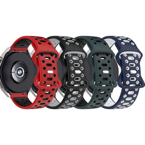 Watch Bands Compatible with iTech Fusion 2/2R for Women & Men - Breathable Silicone Replacement Wristbands - Adjustable Sport Strap with Quick Release