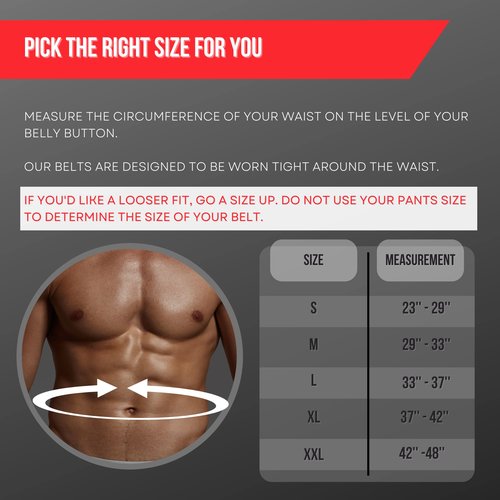 Lift Tech Fitness 4'' Weight Lifting Belt - Leather Workout Belt for Men & Women - Gym Belt for Deadlift, Squat, Powerlifting, Weights, Strength training - 4''PRO Leather Belt for Weightlifting - L