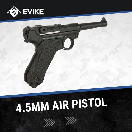 KWC P08 Luger CO2 Powered 4.5mm Air Pistol - High Precision Shooting | Durable Design