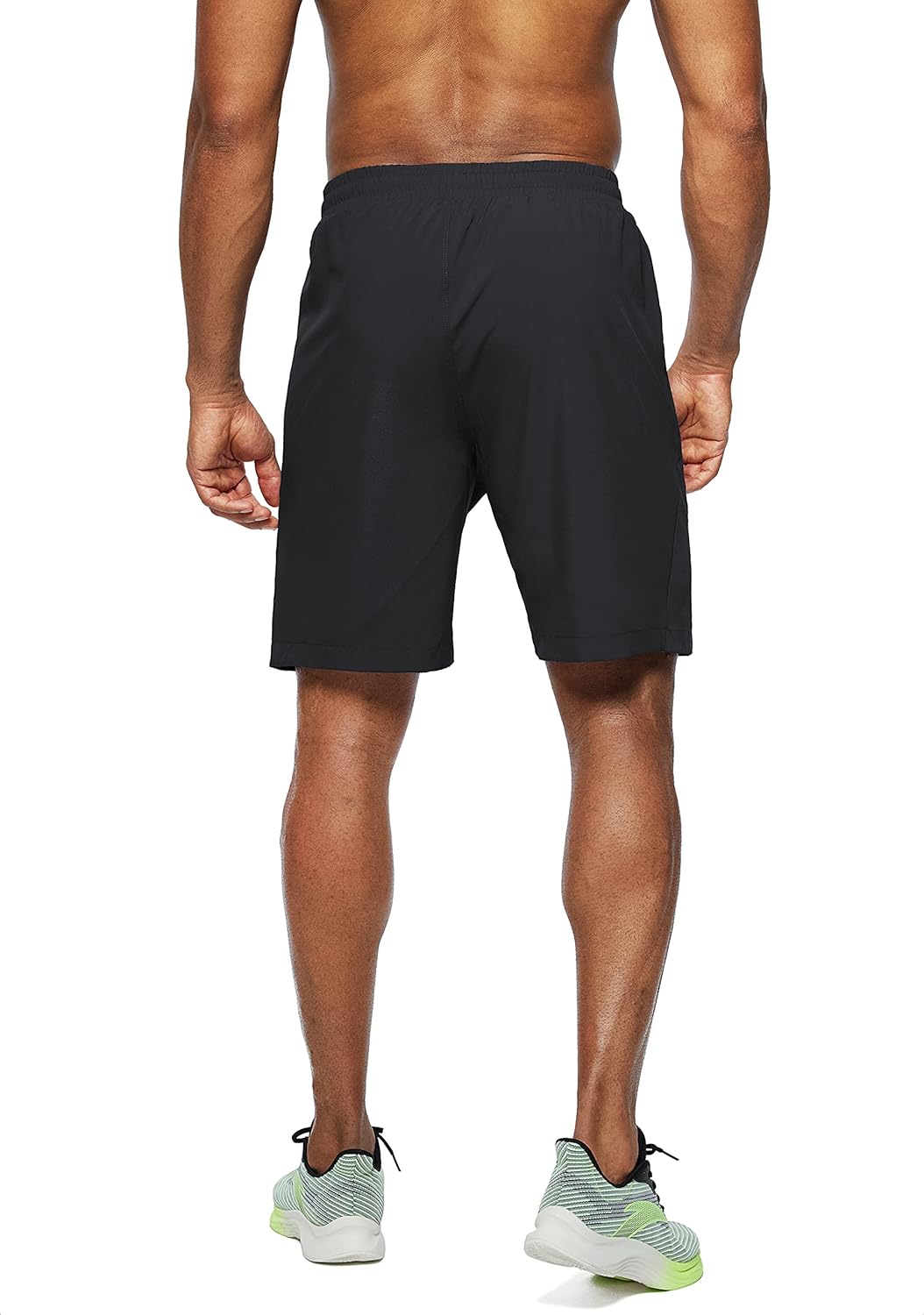 Pudolla Men's Running Shorts - Lightweight Athletic Gym Shorts with Zipper Pockets | 7"/5"/9" Options