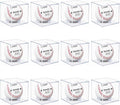 Skiennix Baseball Display Case - UV Protected Acrylic Holder for Official Size Baseballs | 12 Pack