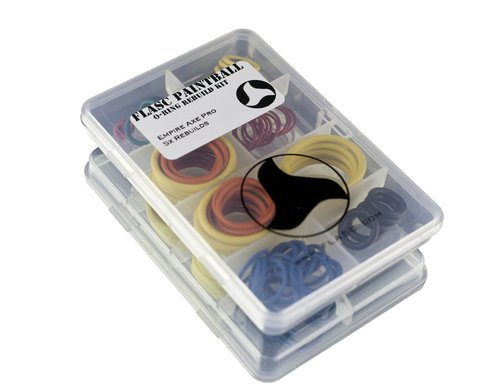 Empire Axe Pro 5X Color Coded Paintball o-Ring Rebuild kit by Flasc Paintball