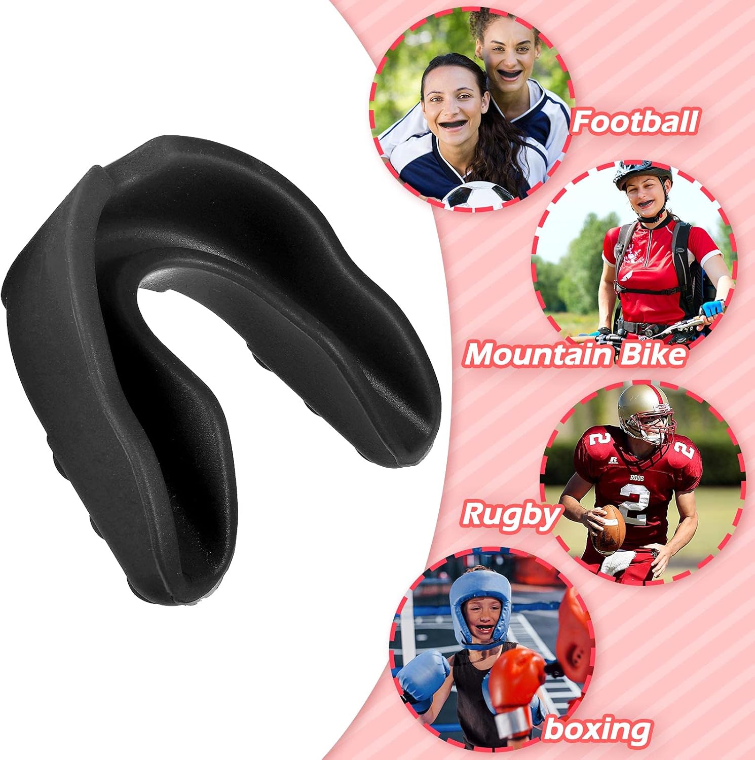 Skiennix Sport Mouth Guard - Durable Gum Shield for Boxing, Basketball, Football & More | All Sizes Available