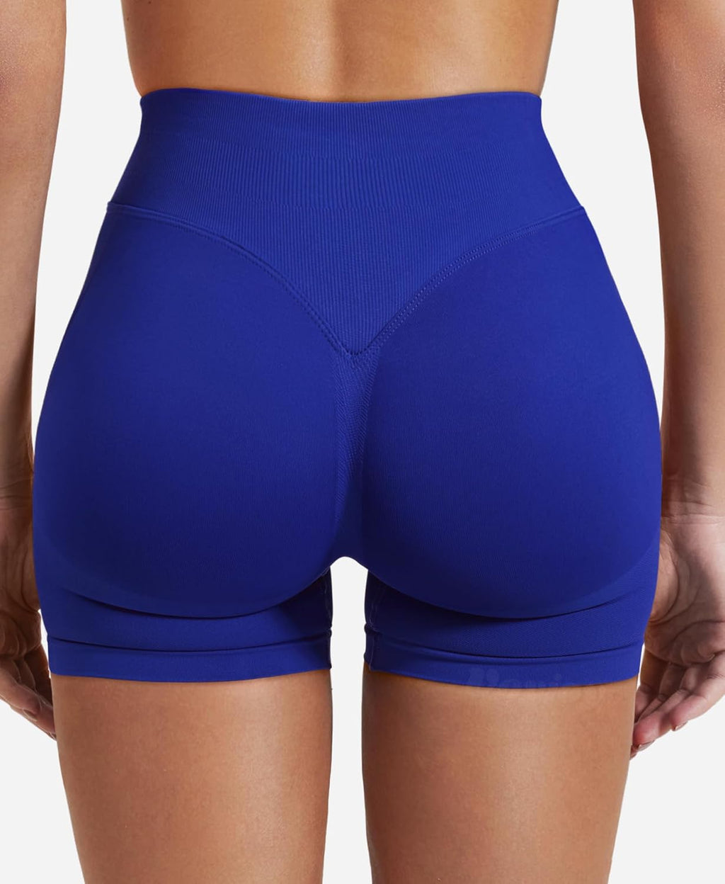 VOYJOY Women's Scrunch Butt Lifting Gym Shorts - Seamless Workout Biker Shorts in Multiple Sizes