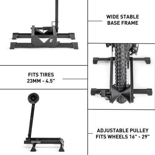 Feedback Sports | Rakk 2.0 Bike Storage Rack | Freestanding Floor Bicycle Stand