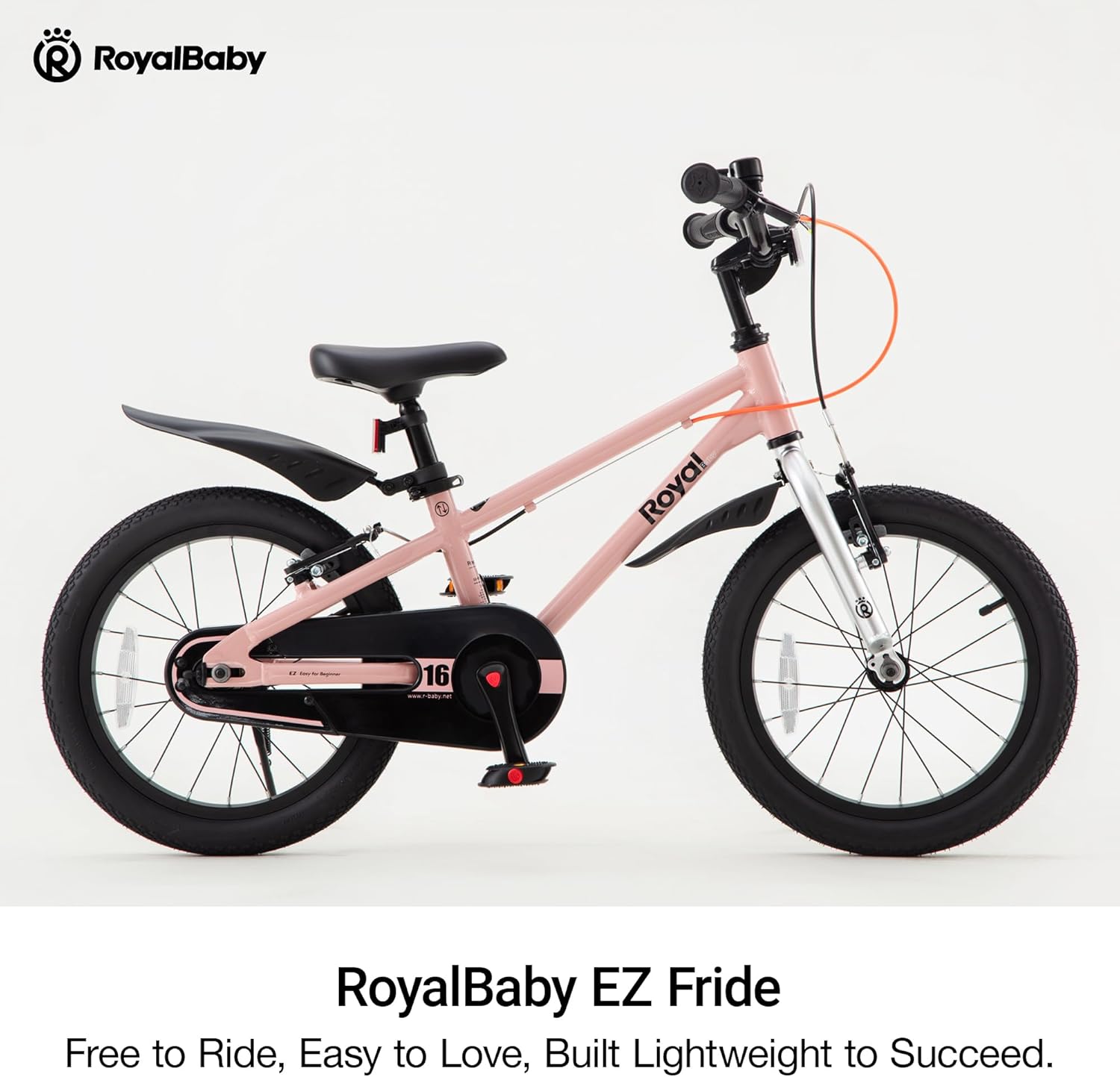 RoyalBaby EZ Fride Kids Bike - Lightweight Aluminum 2-in-1 Balance to Pedal Bike | 16, 18, 20 Inch for Ages 4+