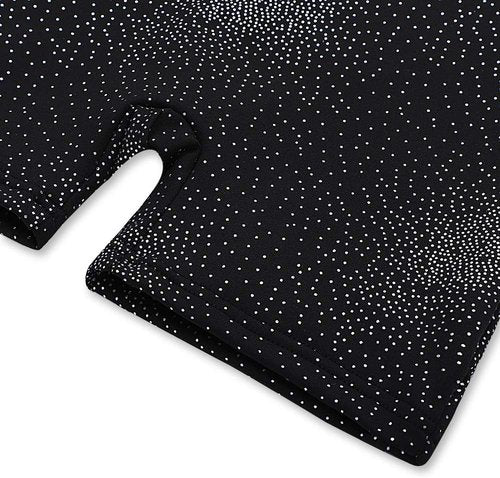 Belovance Gymnastics Leotards for Girls - Sparkle Butterfly & Flower Pattern | Hot Pink & Black