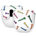 Golf Putter Cover DF3 Mallet Putter Headcover Colorful Tee Golf Club Cover for DF3 Putter with Magnetic Closure fit DF3 Putter