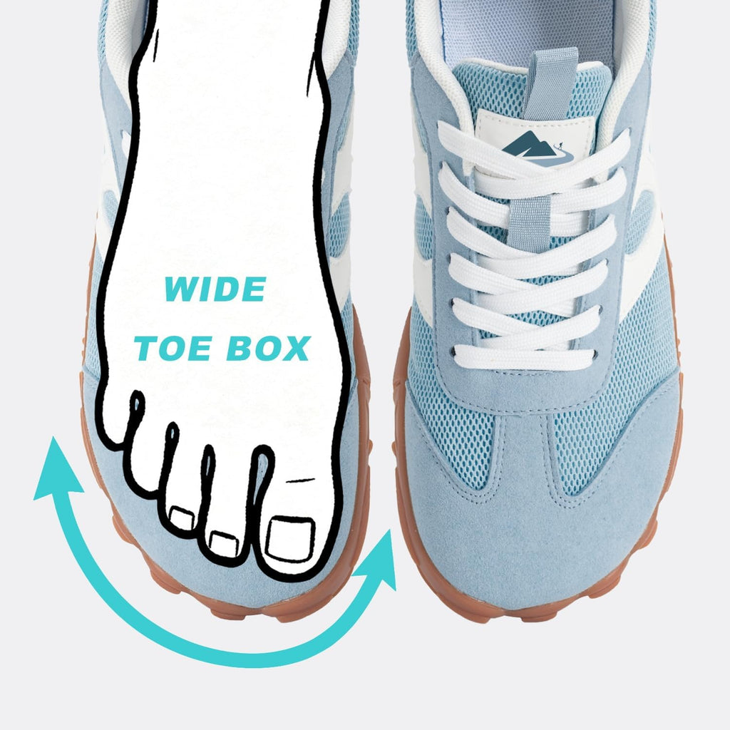 Skiennix Barefoot Sneakers - Minimalist Trail Running Shoes for Men & Women | Wide Toe Box, Perfect for Hiking & Biking