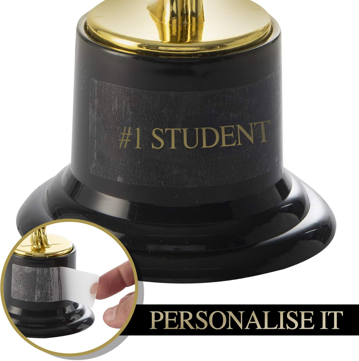 PREXTEX Golden Trophy Award - Perfect for Celebrations, Competitions & Appreciation Gifts - Ideal for Kids & Adults