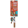 ProFISHiency Krazy Pocket Combo | 30” Light Action Tangle-Free Telescopic Fiberglass Rod | Micro Spincast Reel 4.1:1 Gear Ratio | Pre-Spooled w/ 6lb Line