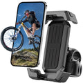 Victoper Bike Phone Holder, Motorcycle Handlebar Cell Phone Clamp, Motorcycle Phone Mount, Scooter Phone Clip for 5.5" to 6.7" Smartphones for Bicycle, Electrict Vehicle, Mountain Bike